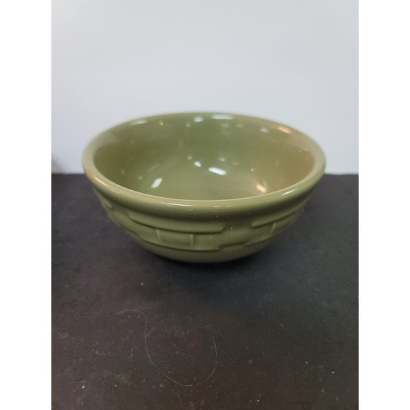 Longaberger Dining Longaberger Pottery Woven Traditions Green